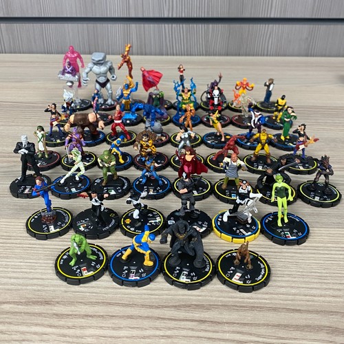Assorted marvel heroclix - 50,