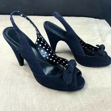 90'S SUMMER CANVAS HIGH-HEEL