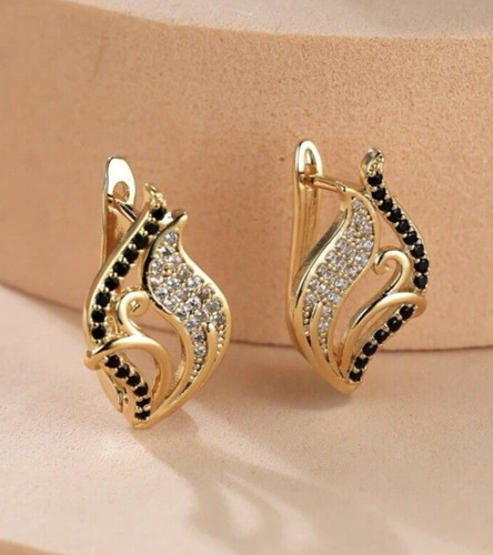 14k gold filled - filled, leaf