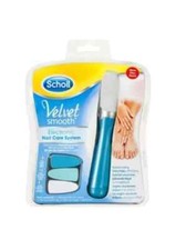 Scholl Velvet Smooth Electronic Nail Care System Device UK Seller