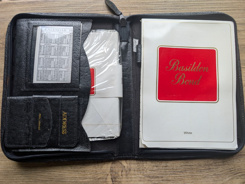 Vintage basildon bond - bond, black