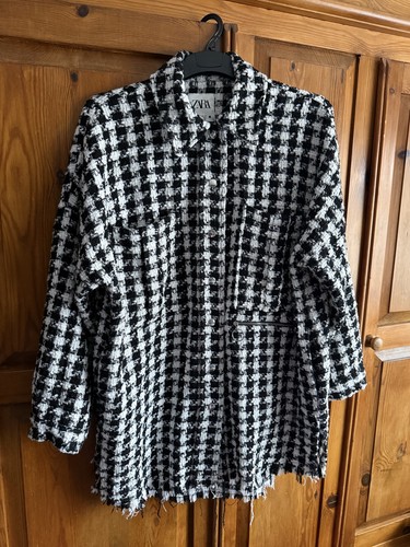 Zara boucle tweed - boucle, houndstooth