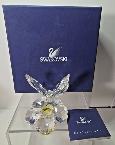 Swarovski crystal butterfly - crystal,