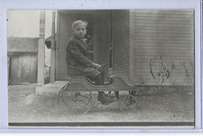 Real Photo Postcard RPPC - Boy