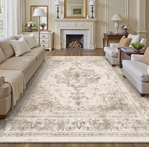 Hugear vintage beige - beige, rugs