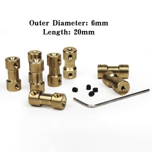 Rigid coupling brass motor - rigid,