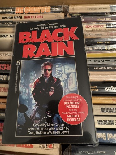 Black rain vintage media - black,