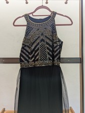 20s Style Beaded Long dress