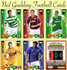 Panini Super Strikes ☆ SCOTTISH PREMIER LEAGUE 2009-10 ☆ Football Cards