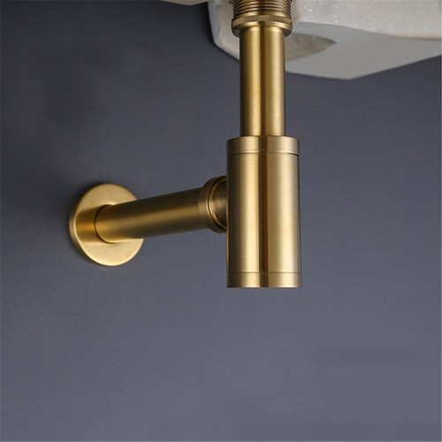 Brass basin bottle - brass, tube