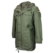 Olive german army parka with - german,