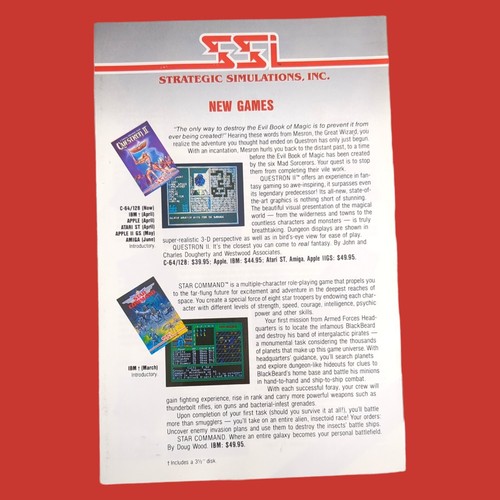 1980s strategic simulations - 1980s,