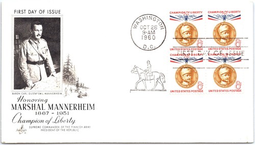 Cover honoring - us, f.d.c.