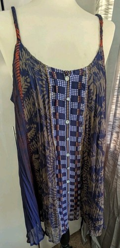 Ladies floaty navy multi - floaty, navy/multi