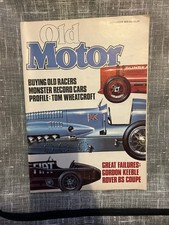 Old Motor Magazine September