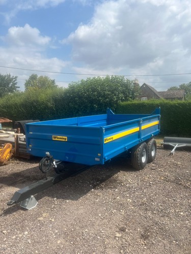 Fleming tipping trailer - 8t,