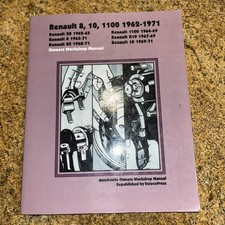 Renault 8, 10, 1100 1962-1971
