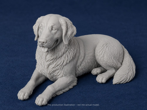 Scale golden retriever - scale,