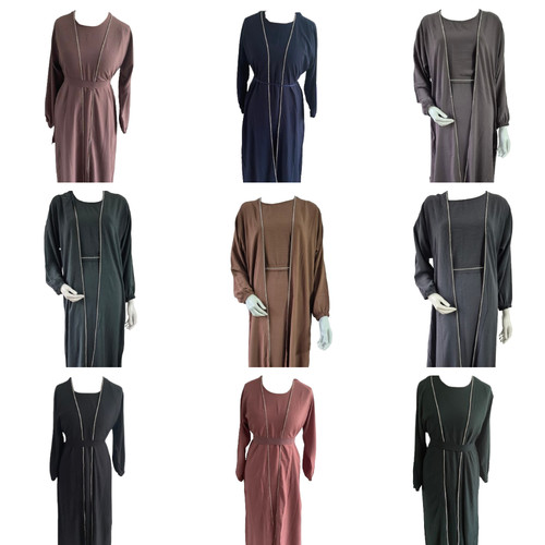 Ladies piece crepe - crepe, jacket