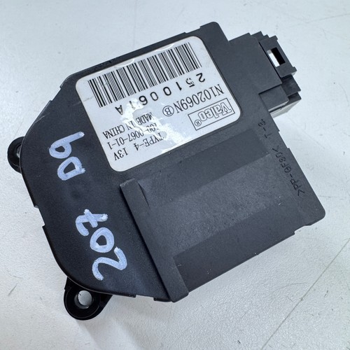 Peugeot 207 heater flap - flap, motor
