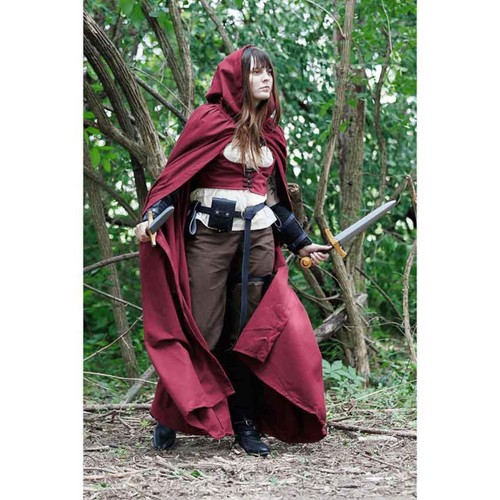Cotton canvas cloak medieval - cotton, cloak,