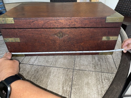 Antique writing slope - , box