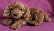 Ty Beanie Buddy Fitz Irish Red Setter Curled Dog Soft Plush Toy 12” 2004