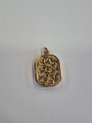 9ct 375 antique locket 2 - antique,