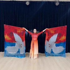2PCS Holy Spirity Dove Fire