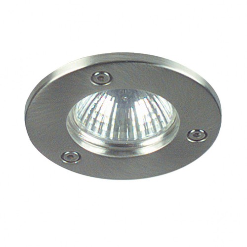 Satin chrome rivet downlight - satin,