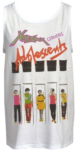 Ray spex mens punk tank - x-ray,