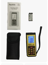 Tech Vs. 40m Laser Distance Meter Digital Ultrasonic Range Measure Diastimeter