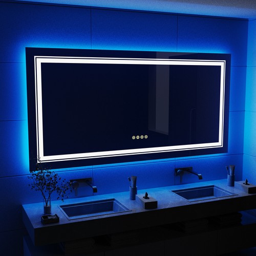 Led bathroom mirror touch - led,
