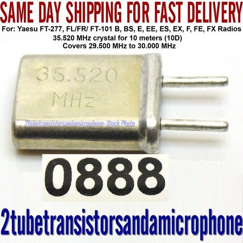 520 mhz crystal for yaesu - 35.520,
