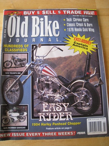 Old bike journal magazine - old,