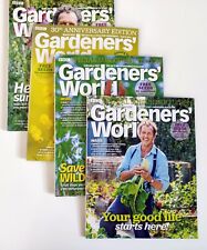 4 x Gardeners' World Magazines