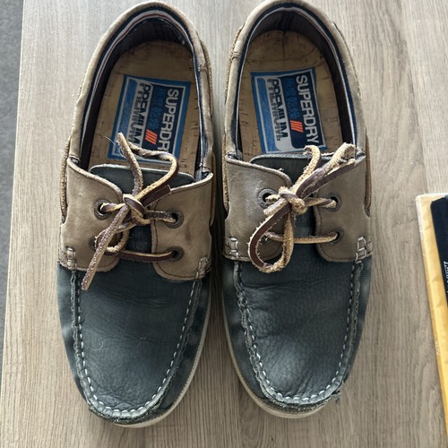 Superdry mens leather - mens, deck