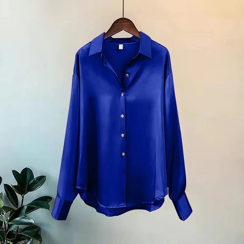 Womens satin silk - silk, plain