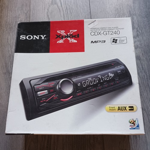 Sony xplod cdx gt240 - xplod, car