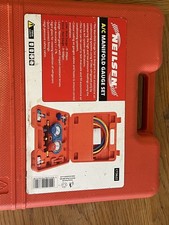 Pro Air Conditioning AC Diagnostic A/C Manifold Gauge Tool Kit Refrigeration Set