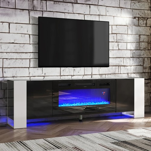 Electric fireplace with tv - fireplace,