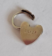 Tiny Sterling Silver Heart