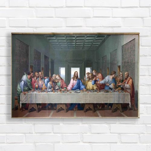 The last supper mosaic 1816 - last,