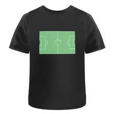'Sketchy Football Field' Unisex T-Shirt - 100% Cotton (S-XXL) (TA054500)