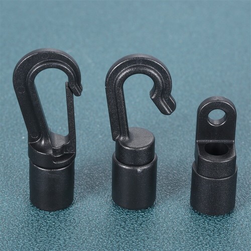 Plastic cord elastic hook end - hook,