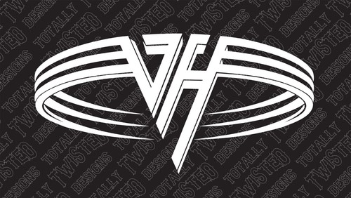 Van halen vinyl - halen, decal