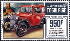 BMW 3/15 Dixi / First Production Car Automobile Stamp (2016 Togo)