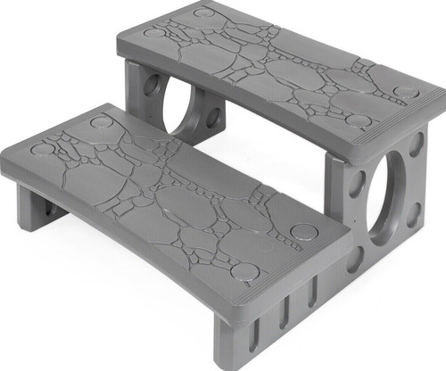 Step spa hot tub deck - spa,