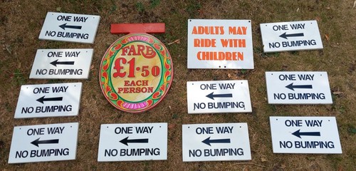 Funfair fairground stickered - funfair,