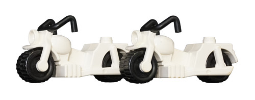 Lego duplo motorcycle white - duplo,